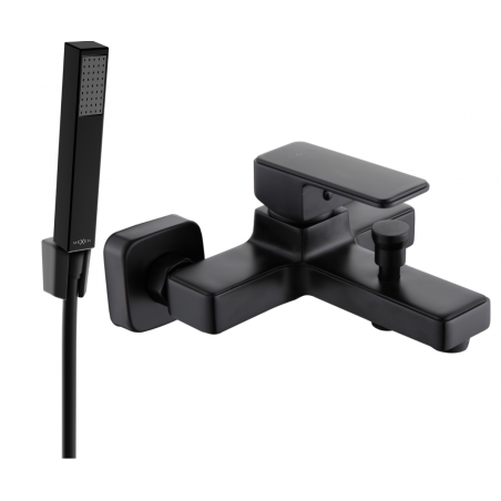 Mexen Cetus R77 baterie de baie cu set de duș, negru - 74433R77-70
