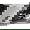 Mexen Kioto+ perete de duș cu raft Walk-in 95 x 200 cm, transparent, crom - 800-095-121-01-00