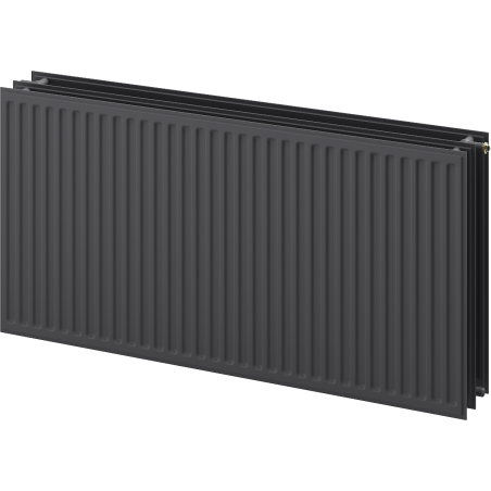 Mexen CVH30 Higiéniai fűtőtest 300 x 3000 mm, alsó csatlakozás, 2617 W, antracit - W630H-030-300-66