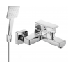 Mexen Cetus R45 baterie de cadă cu set de duș, crom - 74433R45-00
