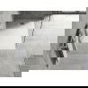Mexen Hugo cadă rectangulară SMC 130 x 70 cm, alb, capac inox - 42107013-X