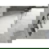 Mexen Hugo cadă rectangulară SMC 140 x 80 cm, alb, capac inox - 42108014-X
