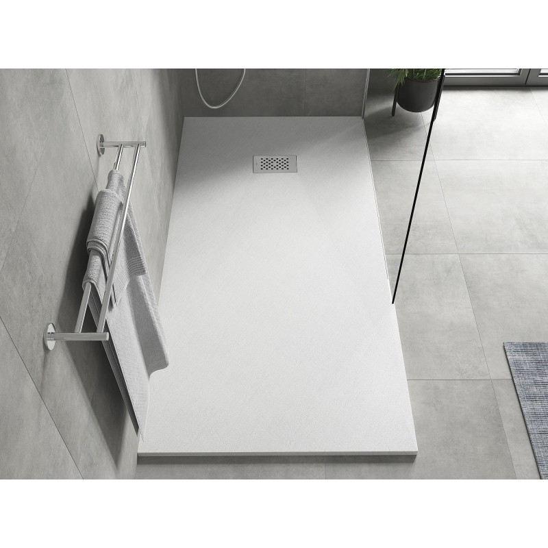 Mexen Hugo tavă dreptunghiulară SMC 170 x 80 cm, albă, mască inox - 42108017-X
