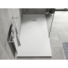 Mexen Hugo tavă dreptunghiulară SMC 170 x 80 cm, albă, mască inox - 42108017-X