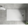 Mexen Hugo cadă de duș dreptunghiulară SMC 140 x 90 cm, alb, capac inox - 42109014-X