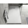 Mexen Hugo cadă de dus dreptunghiulară SMC 180 x 90 cm, alb, capac inox - 42109018-X