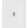 Mexen Hugo téglalap alakú zuhanytálca SMC 110 x 100 cm, fehér, inox rács - 42101011-X