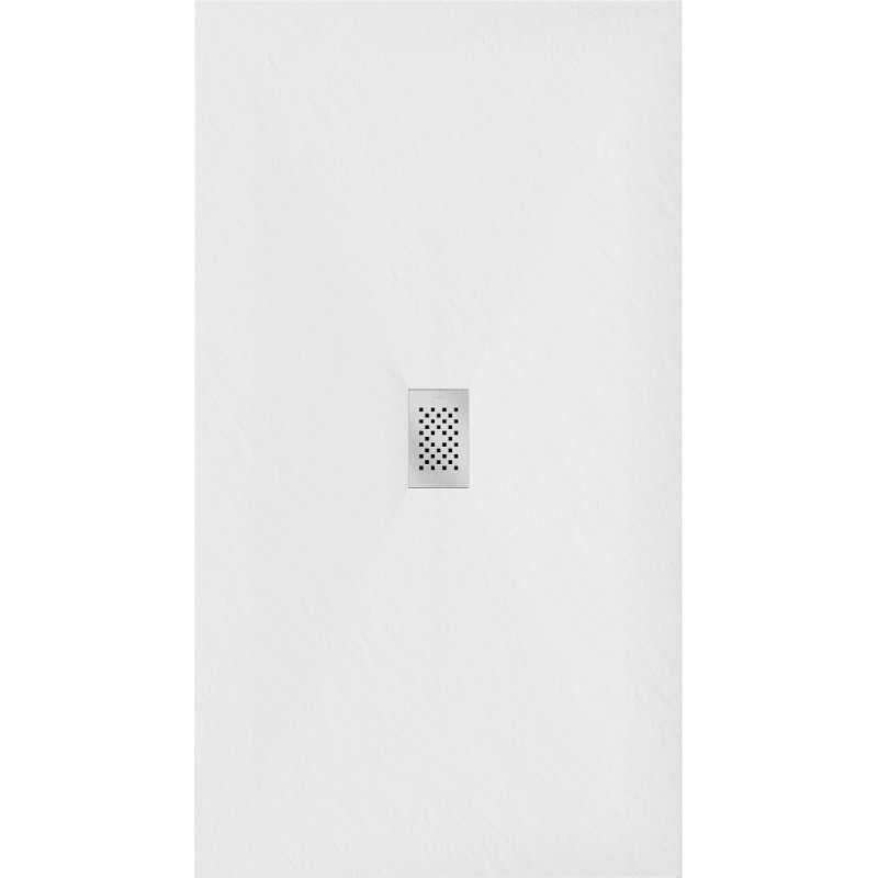 Mexen Hugo SMC téglalap alakú zuhanytálca 150 x 100 cm, fehér, inox burkolat - 42101015-X