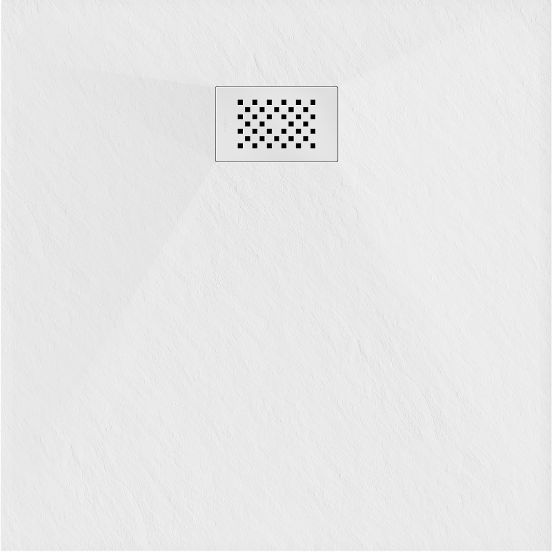 Mexen Hugo SMC szögletes zuhanytálca 70 x 70 cm, fehér, fehér fedő - 42107070-W