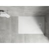 Mexen Hugo téglalap alakú zuhanyzó SMC 110 x 70 cm, fehér, fehér burkolat - 42107011-W