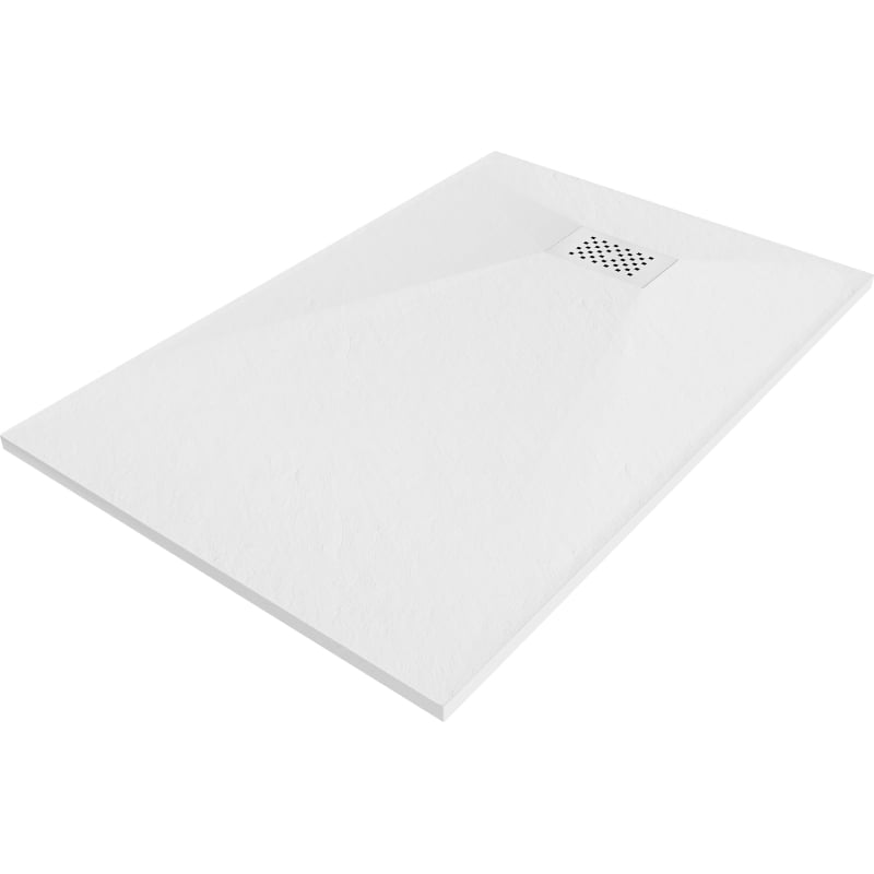 Mexen Hugo brodzik dreptunghiular SMC 120 x 70 cm, alb, mascare albă - 42107012-W