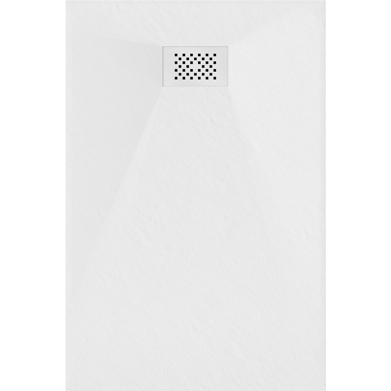 Mexen Hugo receveci dreptunghiular SMC 130 x 70 cm, alb, mascare albă - 42107013-W