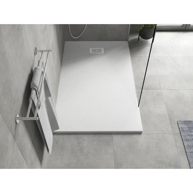 Mexen Hugo tăviță de duș dreptunghiulară SMC 140 x 70 cm, albă, mască albă - 42107014-W