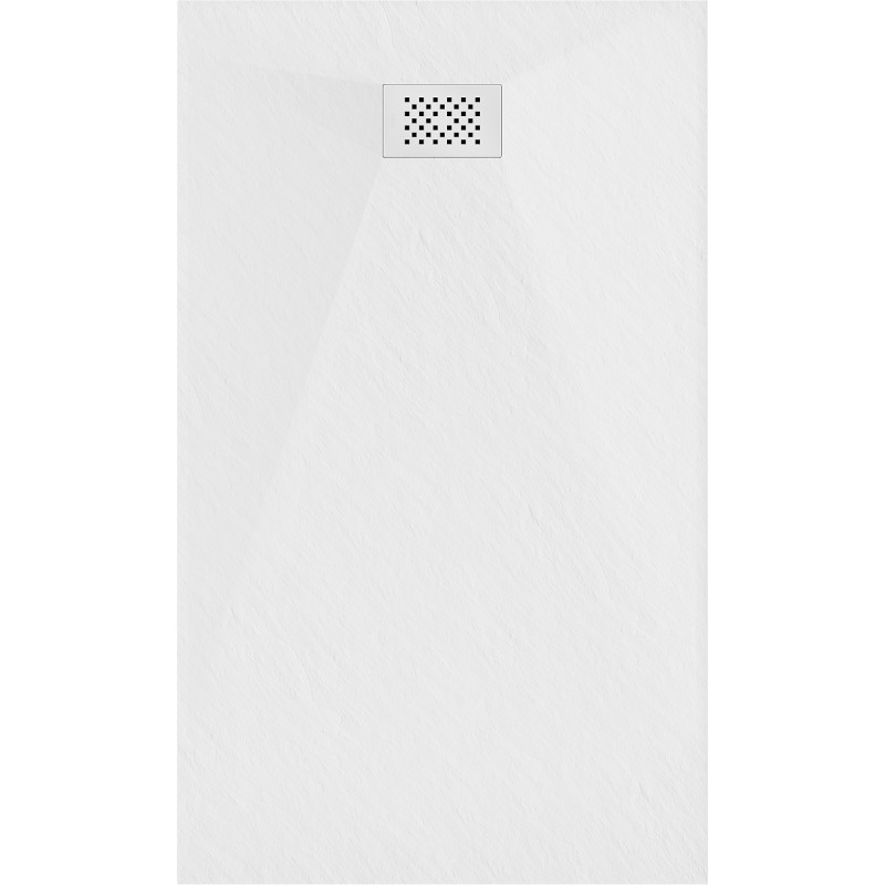 Mexen Hugo brodzik dreptunghiular SMC 160 x 70 cm, alb, masca albă - 42107016-W