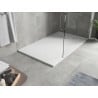 Mexen Hugo téglalap alakú zuhanytálca SMC 140 x 80 cm, fehér, fehér burkolat - 42108014-W