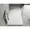 Mexen Hugo brodzik dreptunghiular SMC 170 x 80 cm, alb, mascare albă - 42108017-W