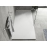 Mexen Hugo téglalap alakú SMC zuhanytálca 180 x 80 cm, fehér, fehér takaró - 42108018-W