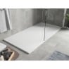 Mexen Hugo téglalap alakú SMC 170 x 80 cm, fehér, fehér burkolat - 42108017-W