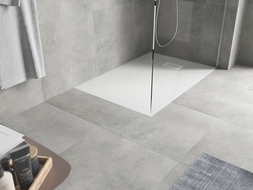 Mexen Hugo téglalap alakú SMC zuhanytálca 130 x 90 cm, fehér, fehér burkolat - 42109013-W