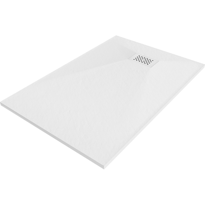 Mexen Hugo téglalap alakú SMC zuhanytálca 120 x 90 cm, fehér, fehér burkolat - 42109012-W