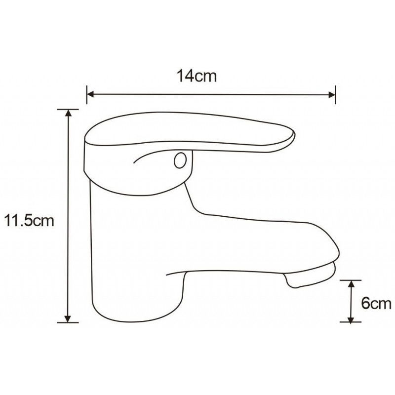 Mexen Erica DF05 set de baie, crom - 746403DF05-00