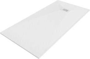 Mexen Hugo cadă rectangulară SMC 170 x 90 cm, alb, capac alb - 42109017-W