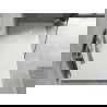Mexen Hugo téglalap alakú zuhanytálca SMC 180 x 90 cm, fehér, fehér takaró - 42109018-W