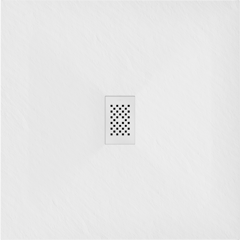 Mexen Hugo négyzet alakú zuhanytálca SMC 100 x 100 cm, fehér, fehér burkolat - 42101010-W