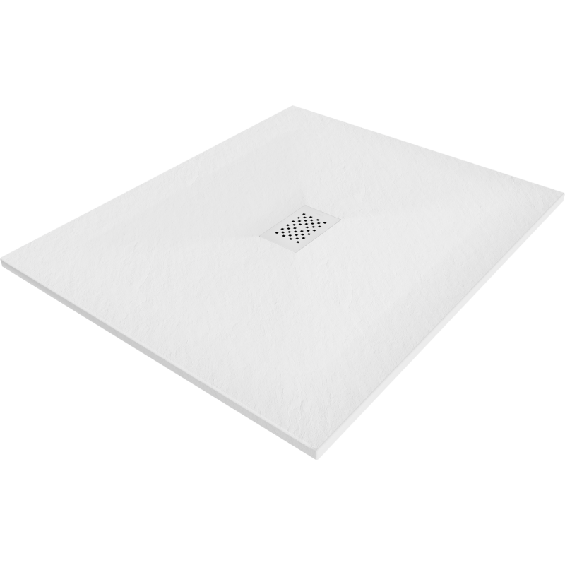 Mexen Hugo téglalap alakú SMC 120 x 100 cm, fehér, fehér burkolat - 42101012-W