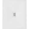 Mexen Hugo dus rectangular SMC 130 x 100 cm, alb, capac alb - 42101013-W