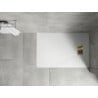 Mexen Hugo dușuri dreptunghiulare SMC 90 x 70 cm, alb, mascare aurie - 42107090-G