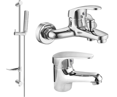 Mexen Erica Set de baie DF72, crom - 746403DF72-00