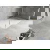 Mexen Hugo cabina de ducha rectangular SMC 130 x 70 cm, blanca, tapa dorada - 42107013-G