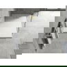 Mexen Hugo cabina de ducha rectangular SMC 130 x 70 cm, blanca, tapa dorada - 42107013-G