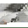 Mexen Hugo téglalap alakú SMC 140 x 70 cm, fehér, arany burkolat - 42107014-G