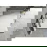 Mexen Hugo cabina de ducha rectangular SMC 150 x 80 cm, blanca, tapa dorada - 42108015-G
