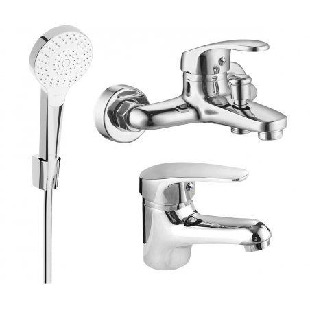 Mexen Erica R05 set de cadă, crom - 746403R05-00