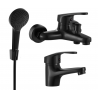 Mexen Erica R05 set pentru cadă, negru - 746403R05-70