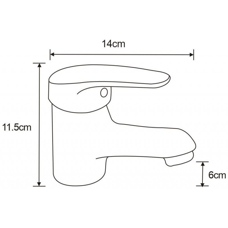 Mexen Erica Set de cadă R72, crom - 746403R72-00