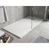 Mexen Hugo cabina de ducha rectangular SMC 180 x 90 cm, blanca, tapa dorada - 42109018-G