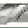 Mexen Hugo cadă de duș dreptunghiulară SMC 130 x 100 cm, alb, mască aurie - 42101013-G