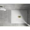 Mexen Hugo receveurs rectangulaire SMC 140 x 100 cm, alb, capac de scurgere auriu - 42101014-G