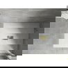 Mexen Hugo téglalap alakú SMC 140 x 100 cm, fehér, arany takaró - 42101014-G