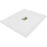 Mexen Hugo brodzik dreptunghiular SMC 110 x 100 cm, alb, masca aurie - 42101011-G