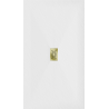 Mexen Hugo cabina rectangular SMC 150 x 100 cm, alb, capac de aur - 42101015-G