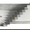 Mexen Hugo téglalap alakú zuhanytálca SMC 150 x 100 cm, fehér, arany rács - 42101015-G