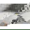Mexen Hugo brodzik dreptunghiular SMC 180 x 100 cm, alb, masca aurie - 42101018-G