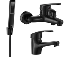Mexen Erica R72 set cadă, negru - 746403R72-70