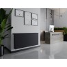 Mexen CVHF20 Hygiene Flat lapos radiátor 400 x 900 mm, alsó csatlakozás, 647 W, antracit - W620HF-040-090-66