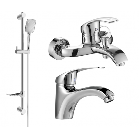 Mexen Fabia DF62 set pentru cadă, crom - 746503DF62-00